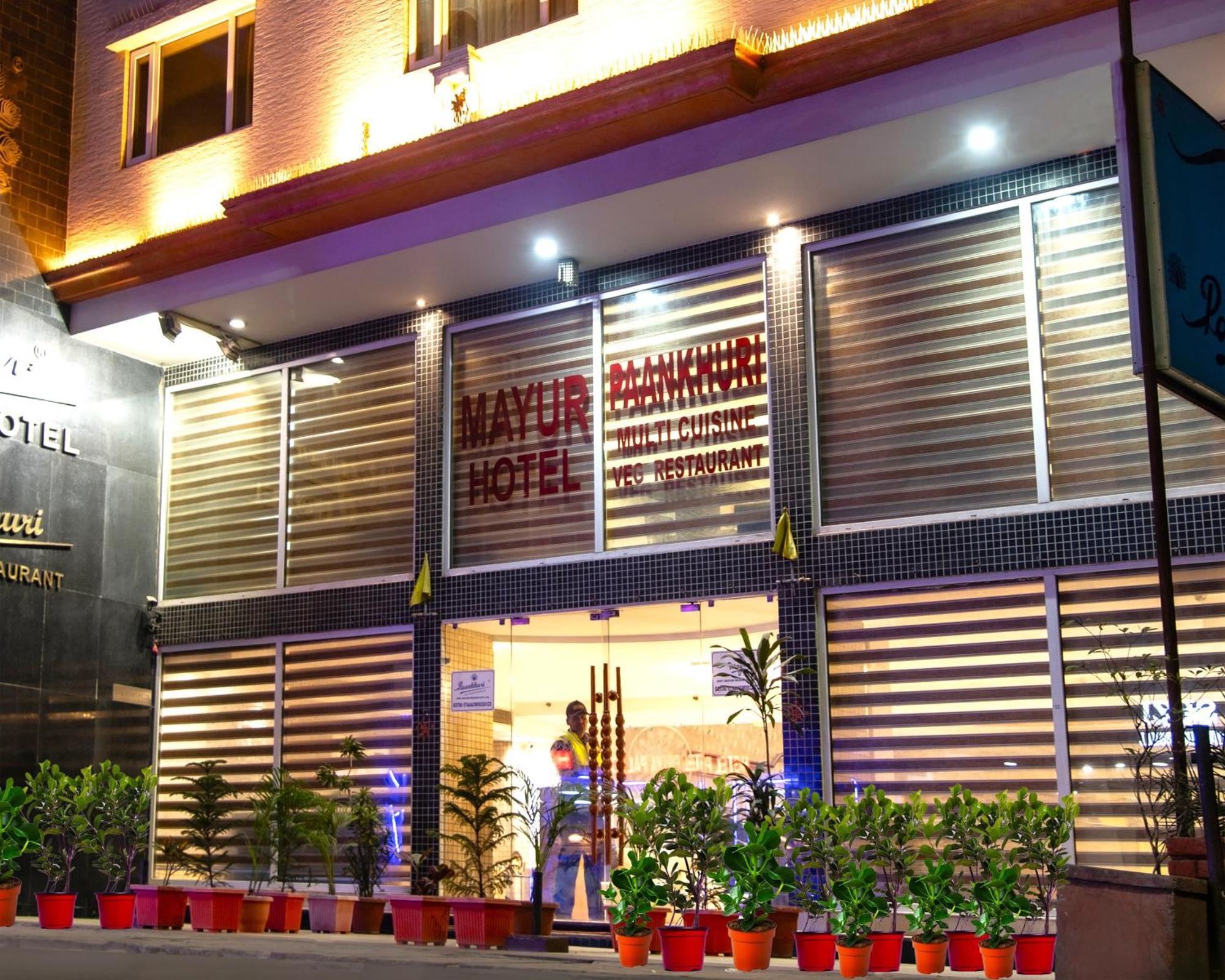 Mayur Hotel Neu-Delhi Exterior foto